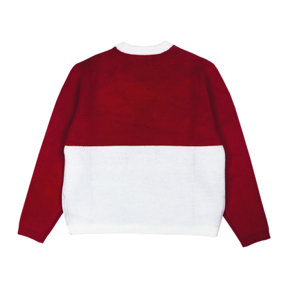 'PACK OF RED' KNIT SWEATER